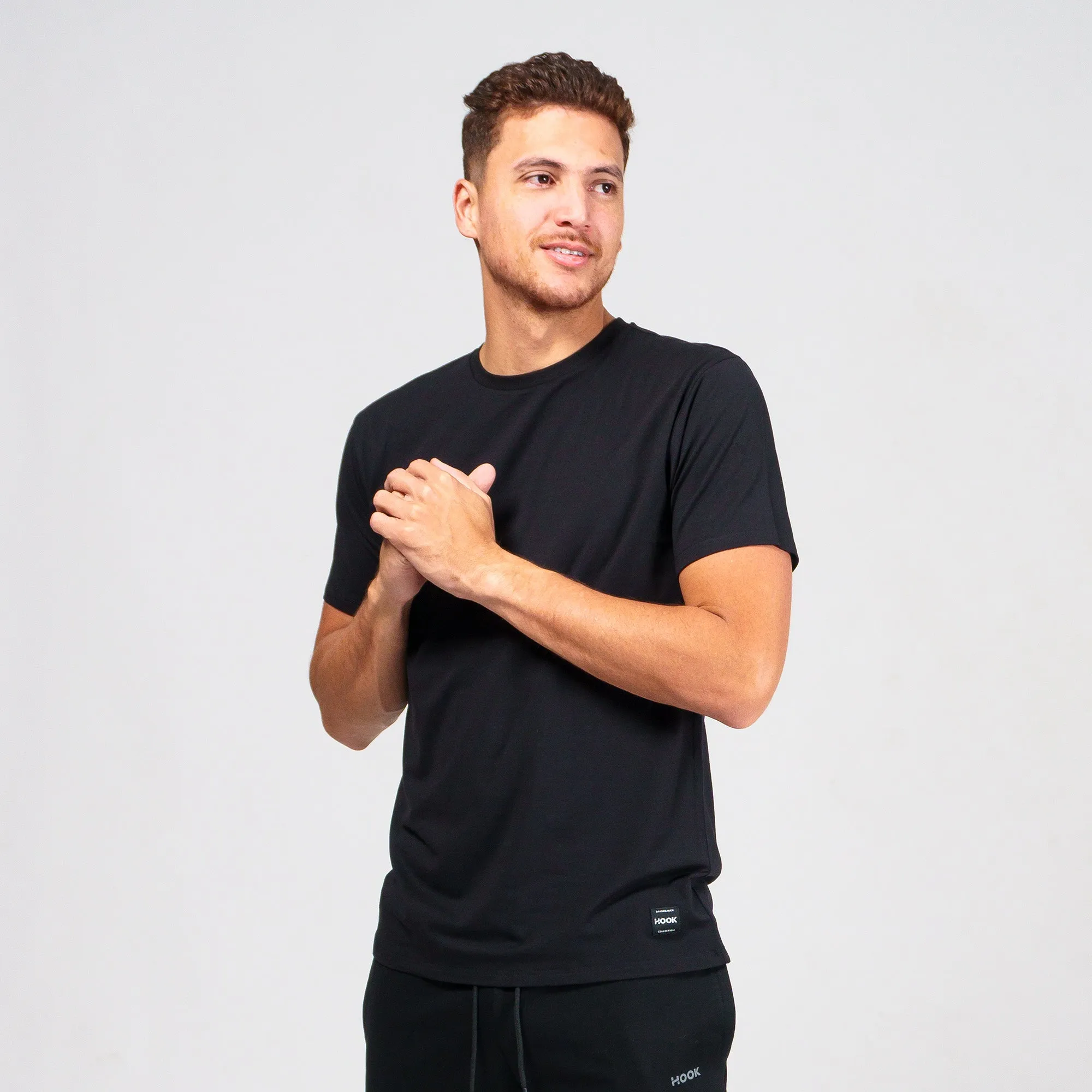 3 t-shirts Daydreamer Supima coton : Noir