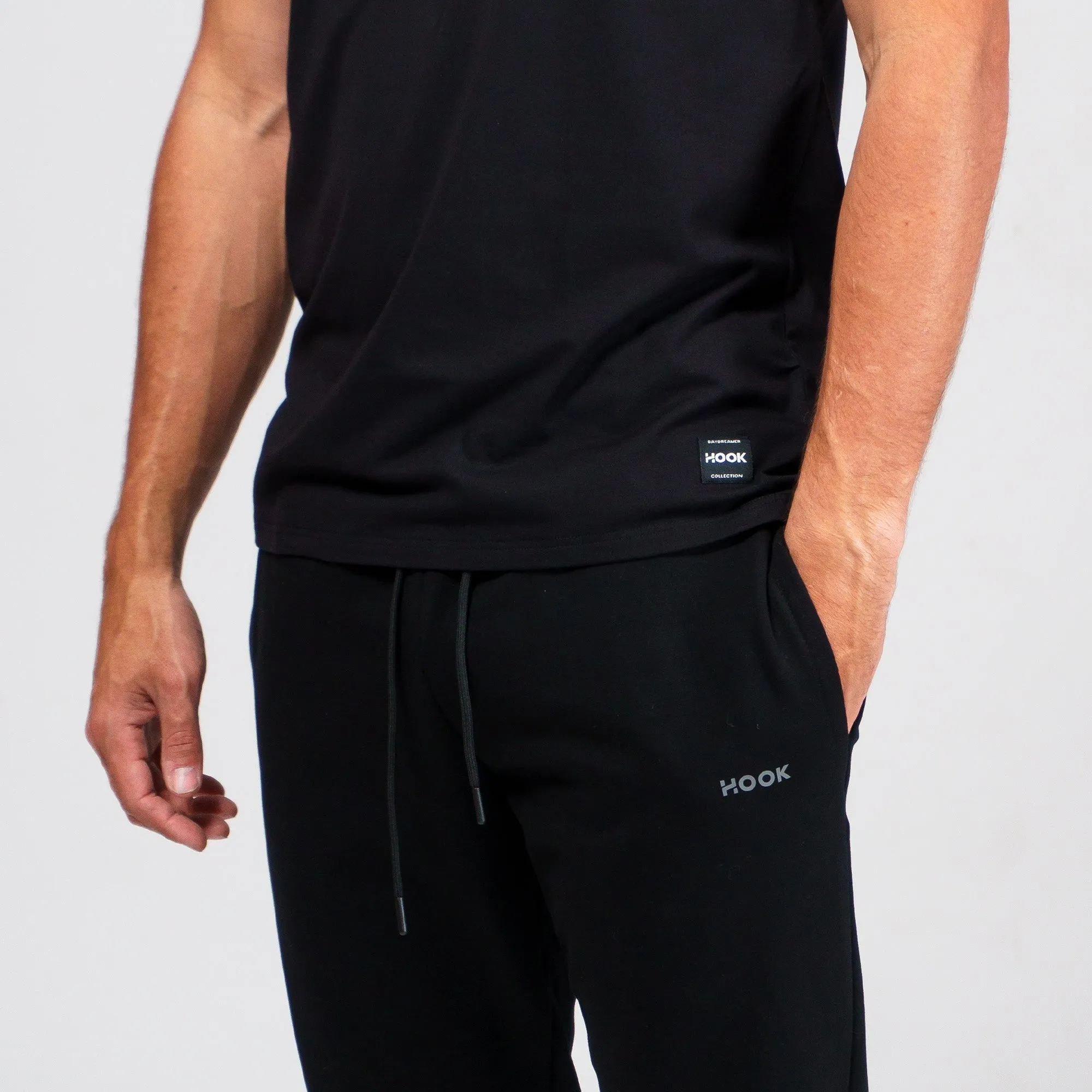 3 t-shirts Daydreamer Supima coton : Noir