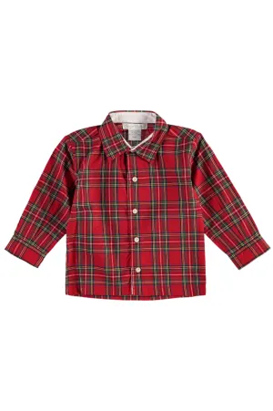 80066-Plaid Baby & Toddler Boy Dress Shirt