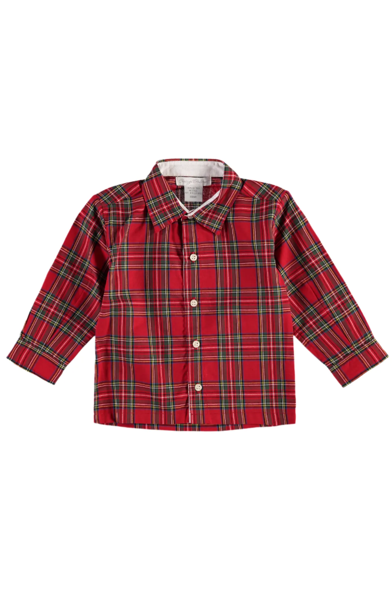 80066-Plaid Baby & Toddler Boy Dress Shirt