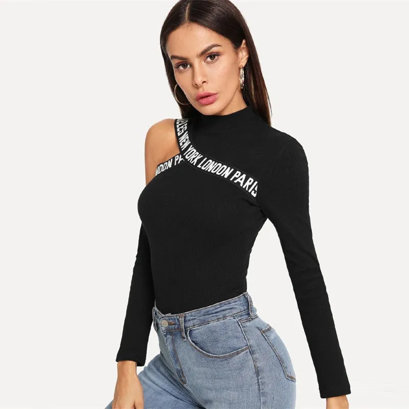 Autumn 2018 Womens Long Sleeve Tops