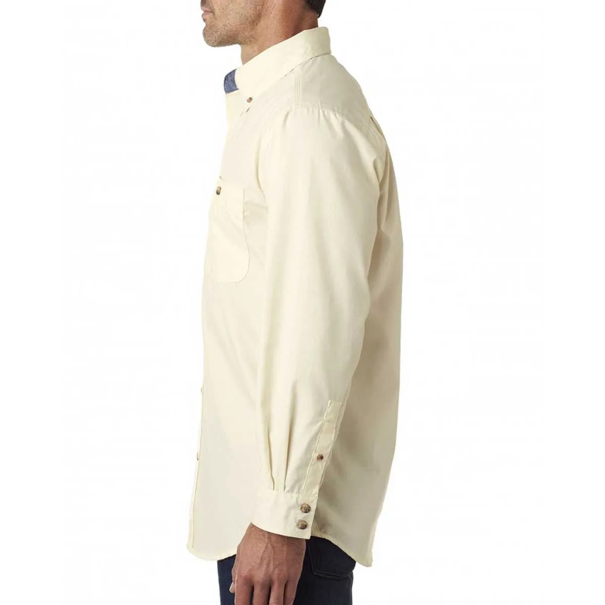 Backpacker Men's Cream Rip Stop Shirt