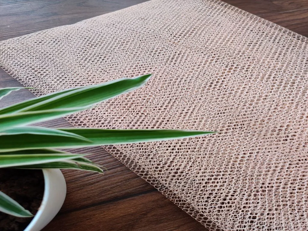 Beige Can Can Fabric