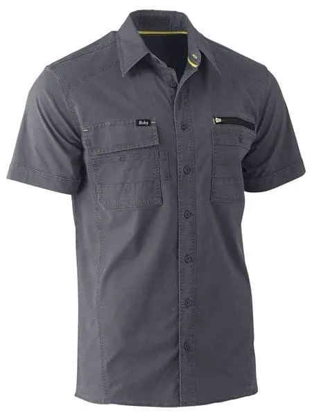 Bisley Flex & Move™ Utility Work Shirt - Short Sleeve (BS1144)