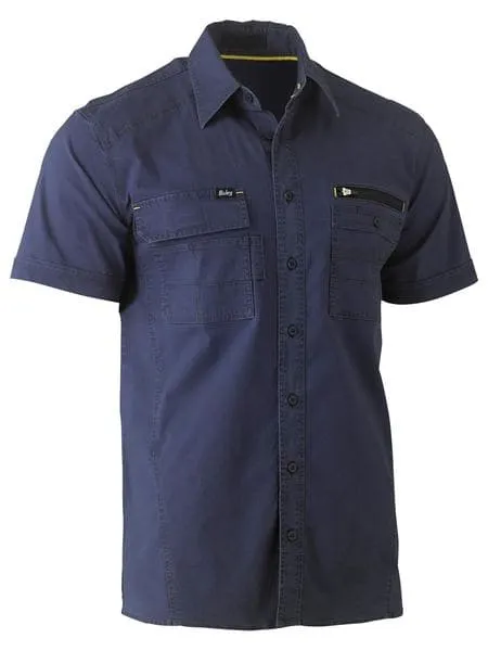 Bisley Flex & Move™ Utility Work Shirt - Short Sleeve (BS1144)