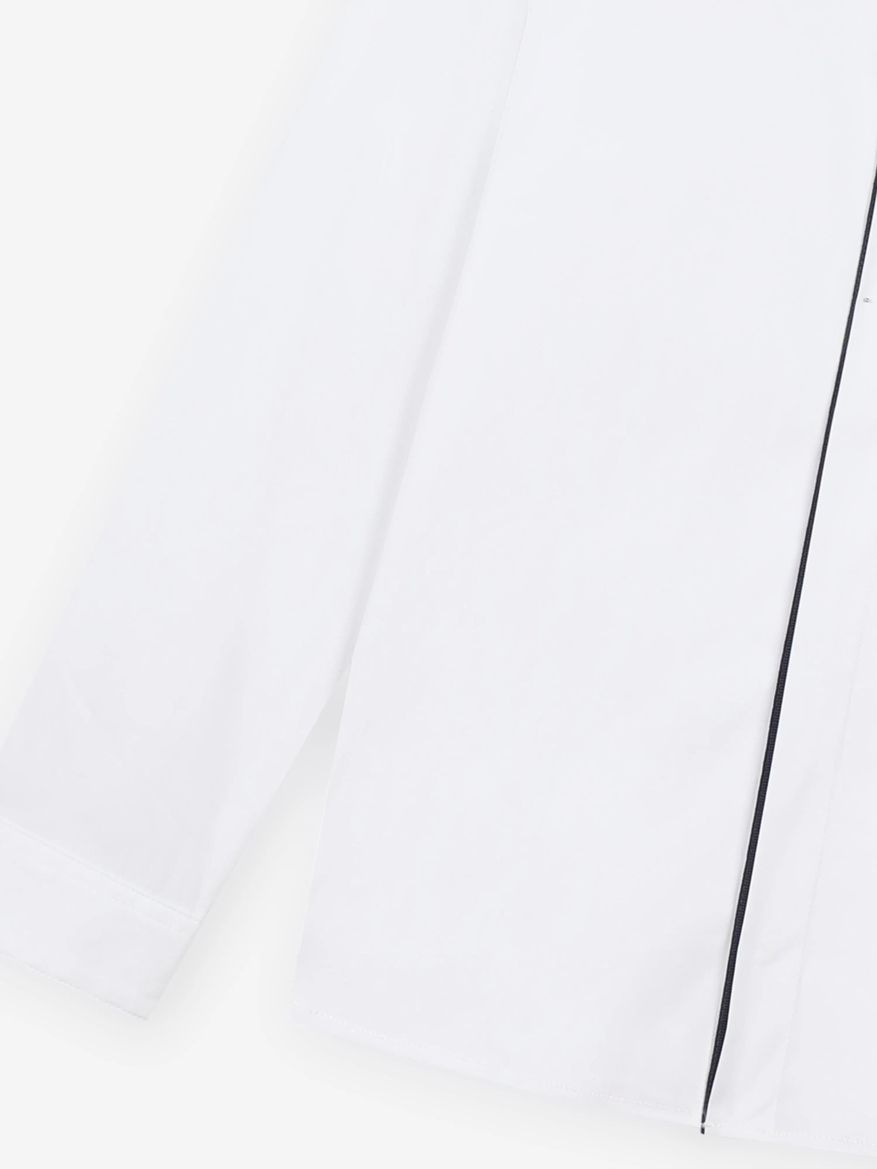BOSS Boys Checked Shirt in White