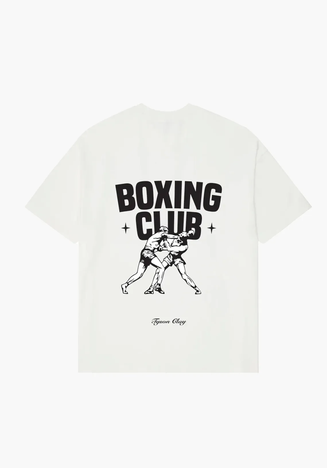 BOXING CLUB TEE WHITE
