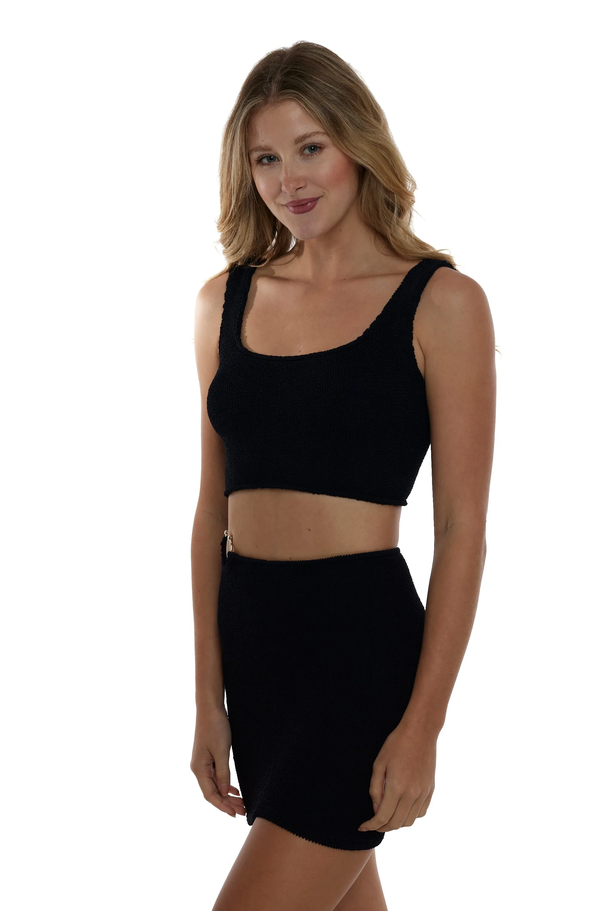 Cairo Basic Crinkle Stretch One Size SKIRT ONLY