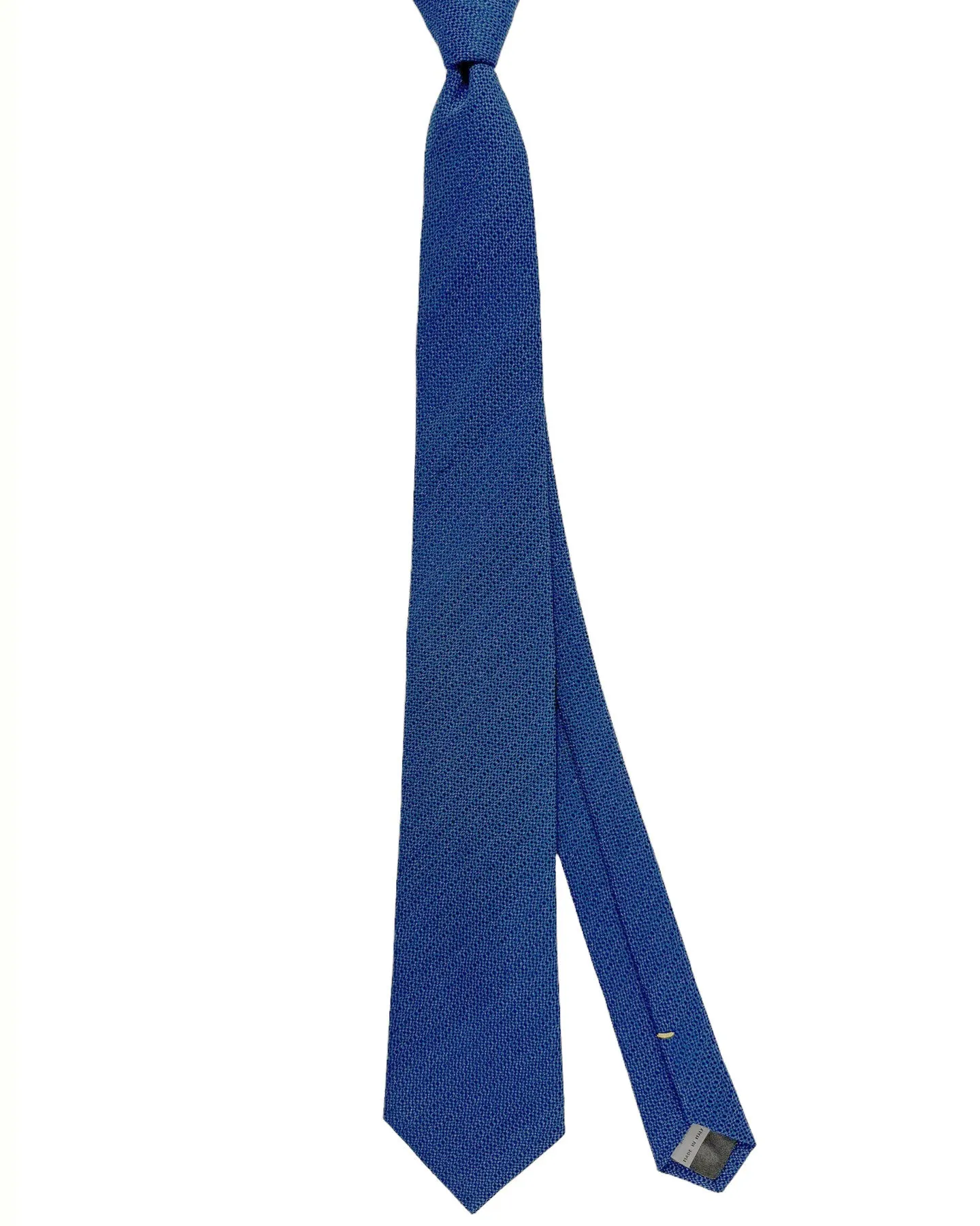 Canali Tie Dark Blue Micro Pattern - Hand Made In Italy