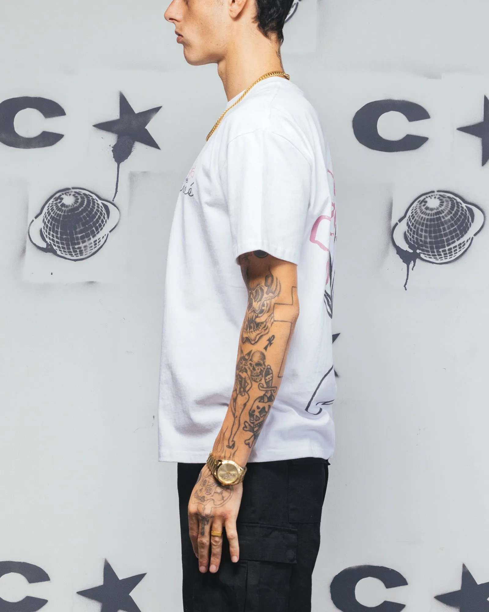 Carre Hand Picked T-Shirt White