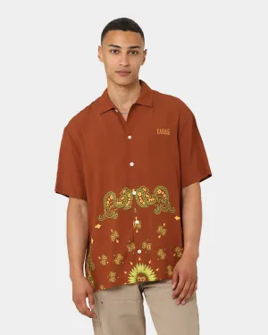 Carre Raphael Button Up Shirt Brown