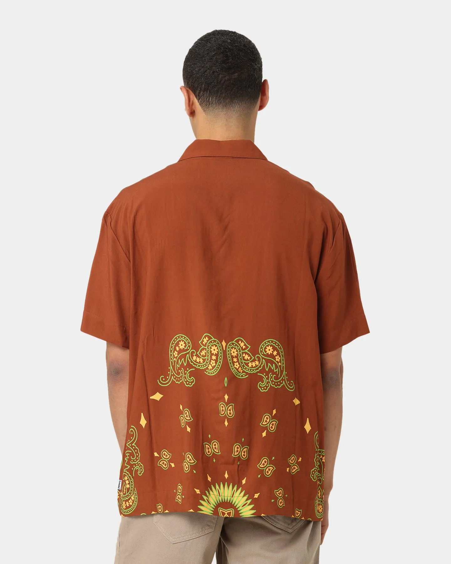 Carre Raphael Button Up Shirt Brown