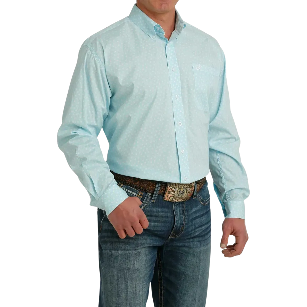 Cinch Men's Light Blue Shirt