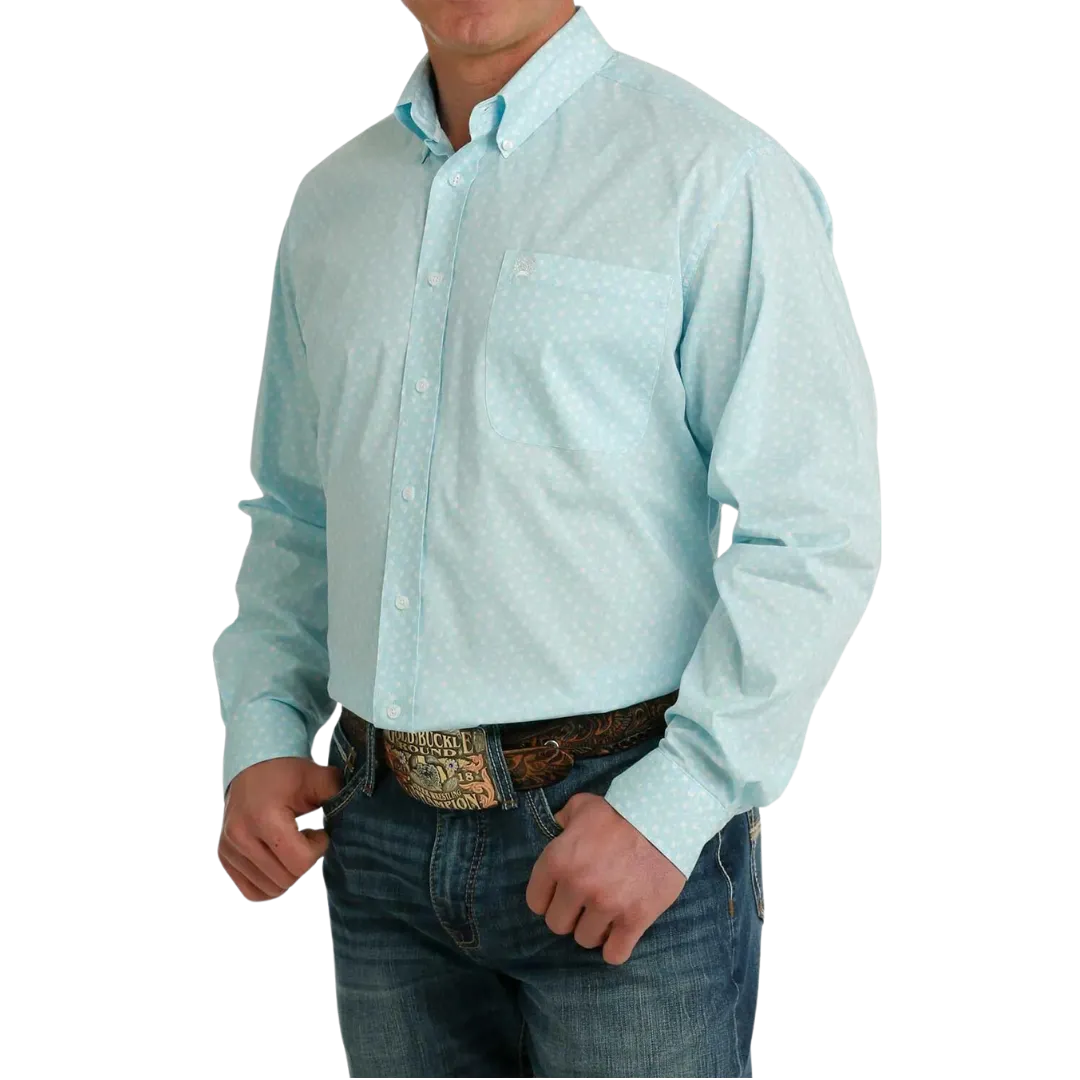 Cinch Men's Light Blue Shirt