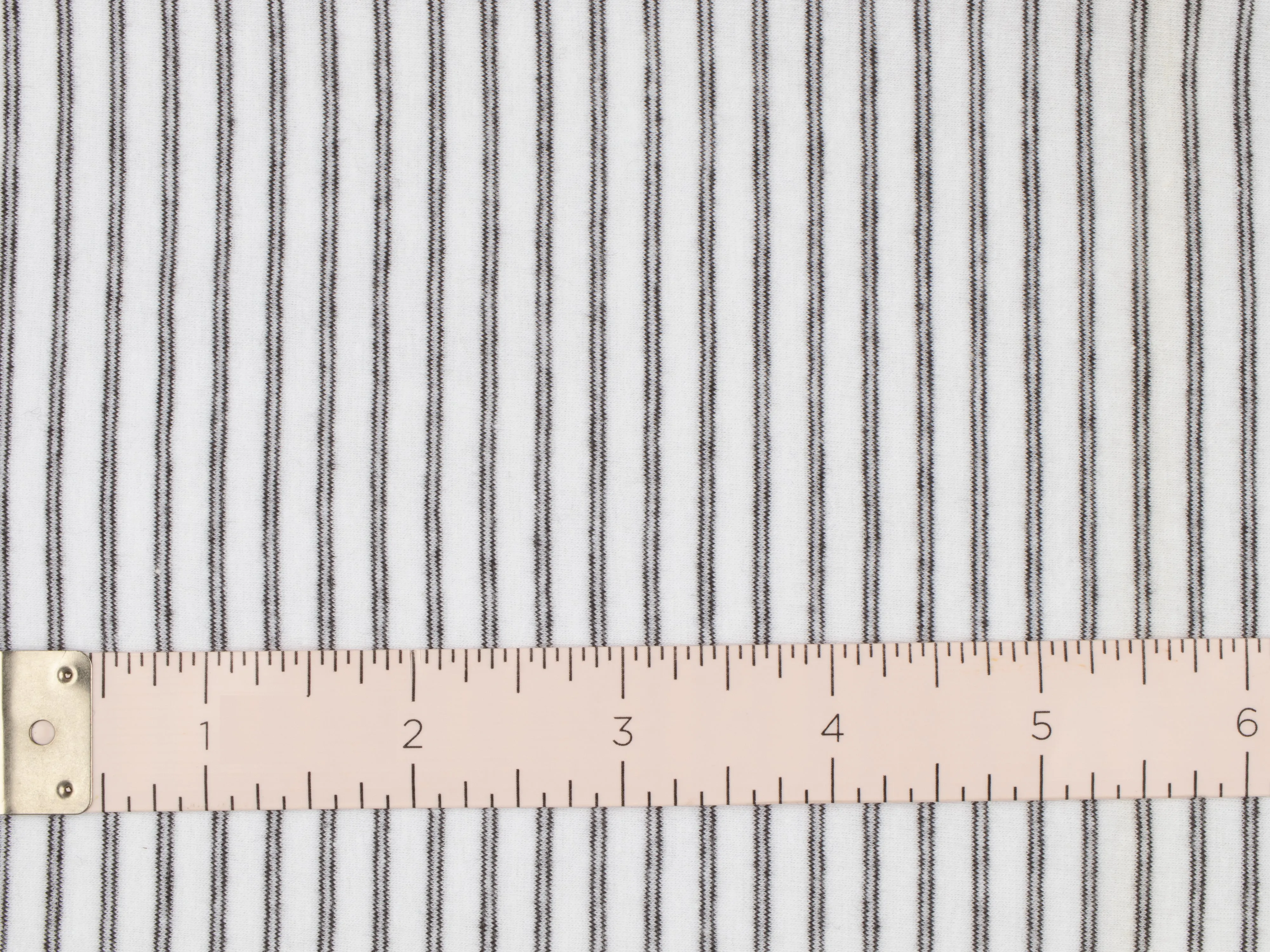 CXJ26 - Cotton Jersey Stripe Natural/Black