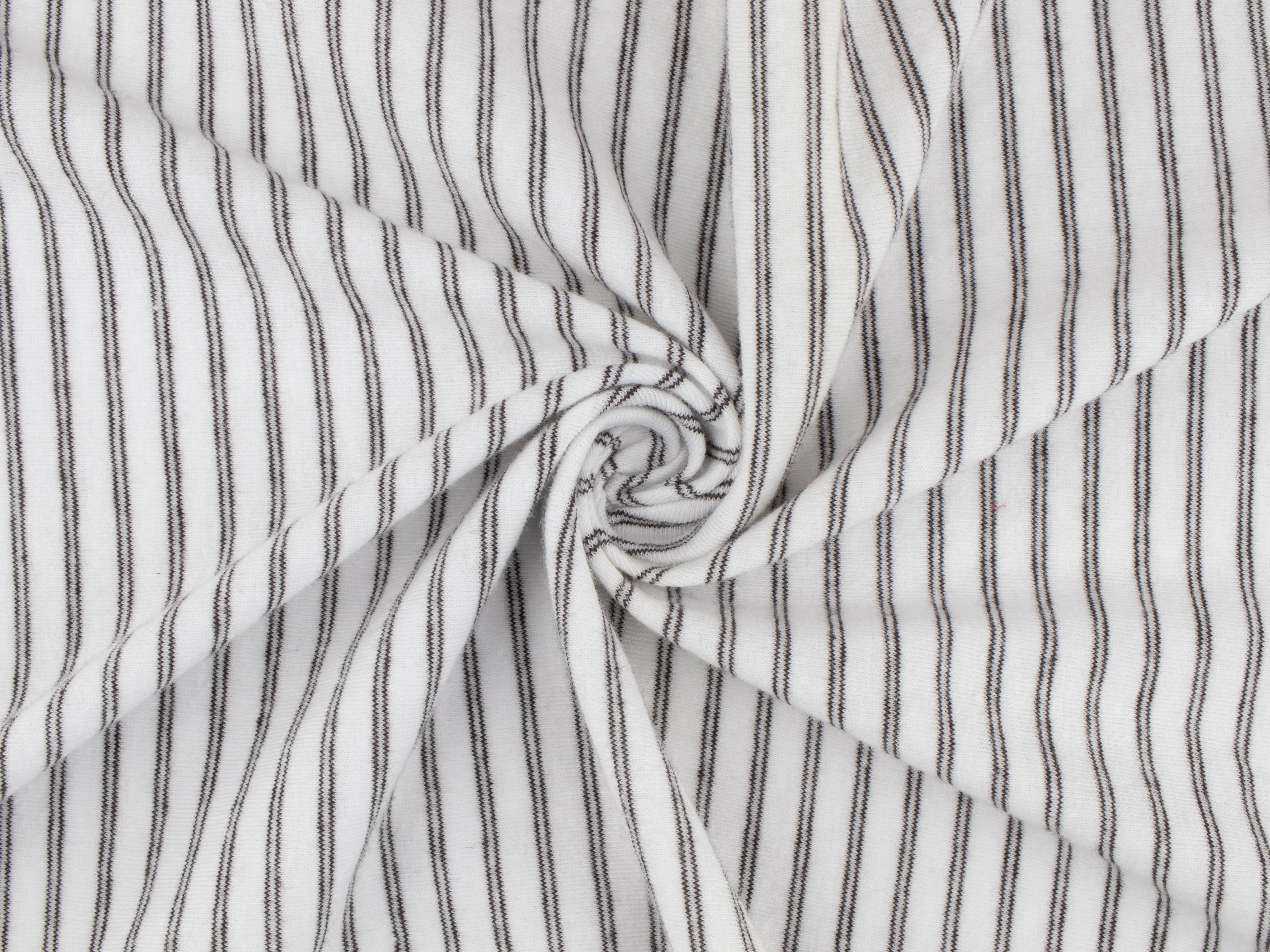 CXJ26 - Cotton Jersey Stripe Natural/Black