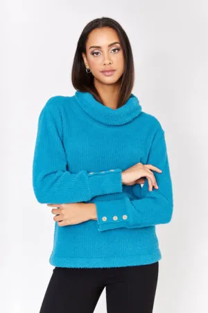 Dolcezza - Knit Pullover - Teal
