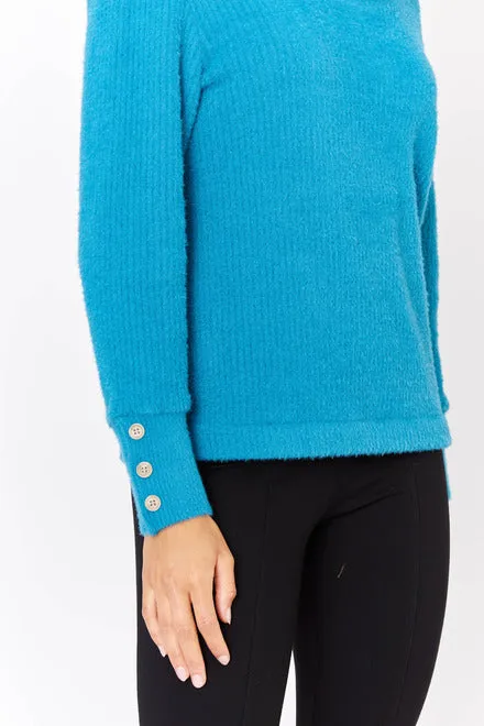 Dolcezza - Knit Pullover - Teal