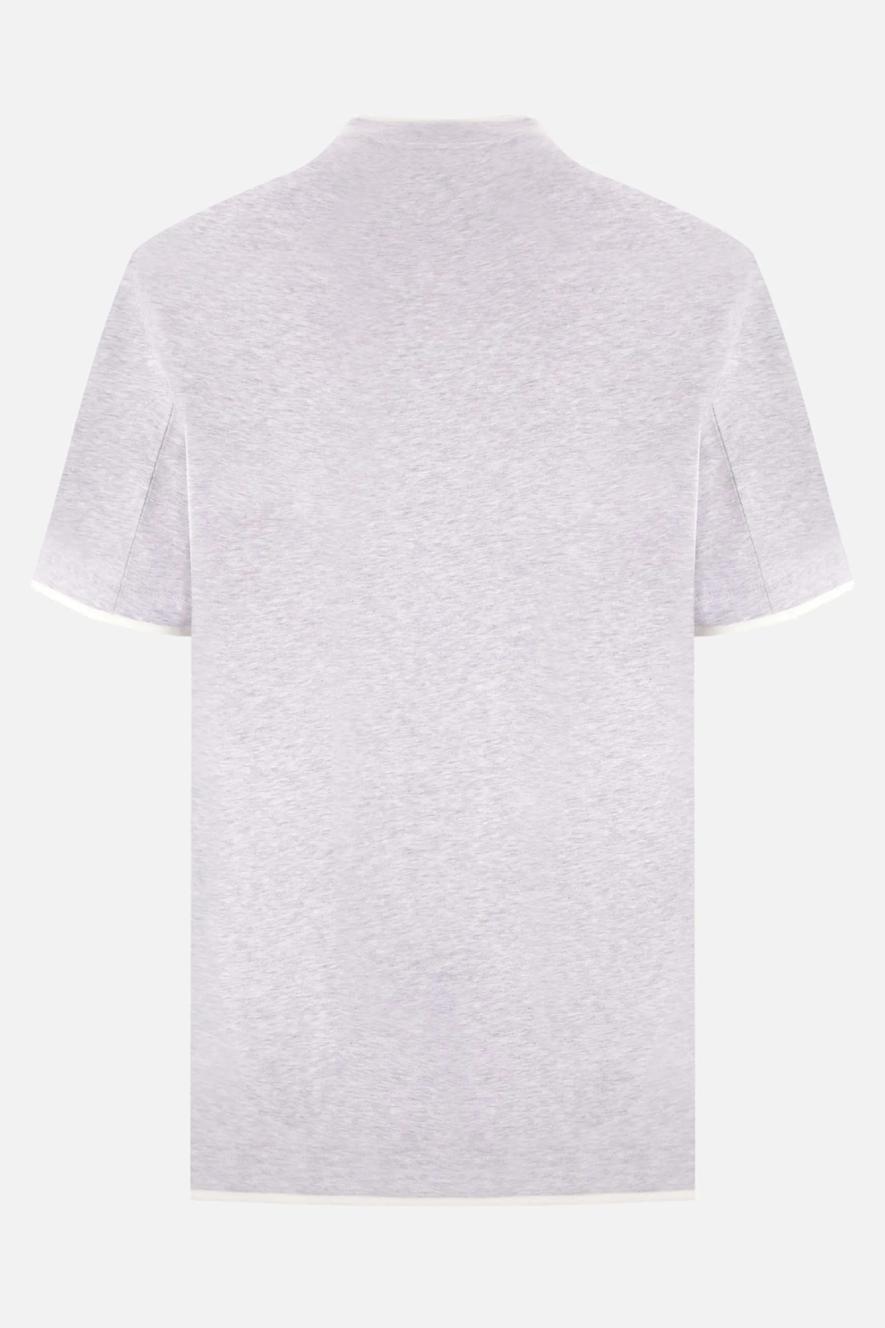 Double Layer Jersey Cotton T-shirt
