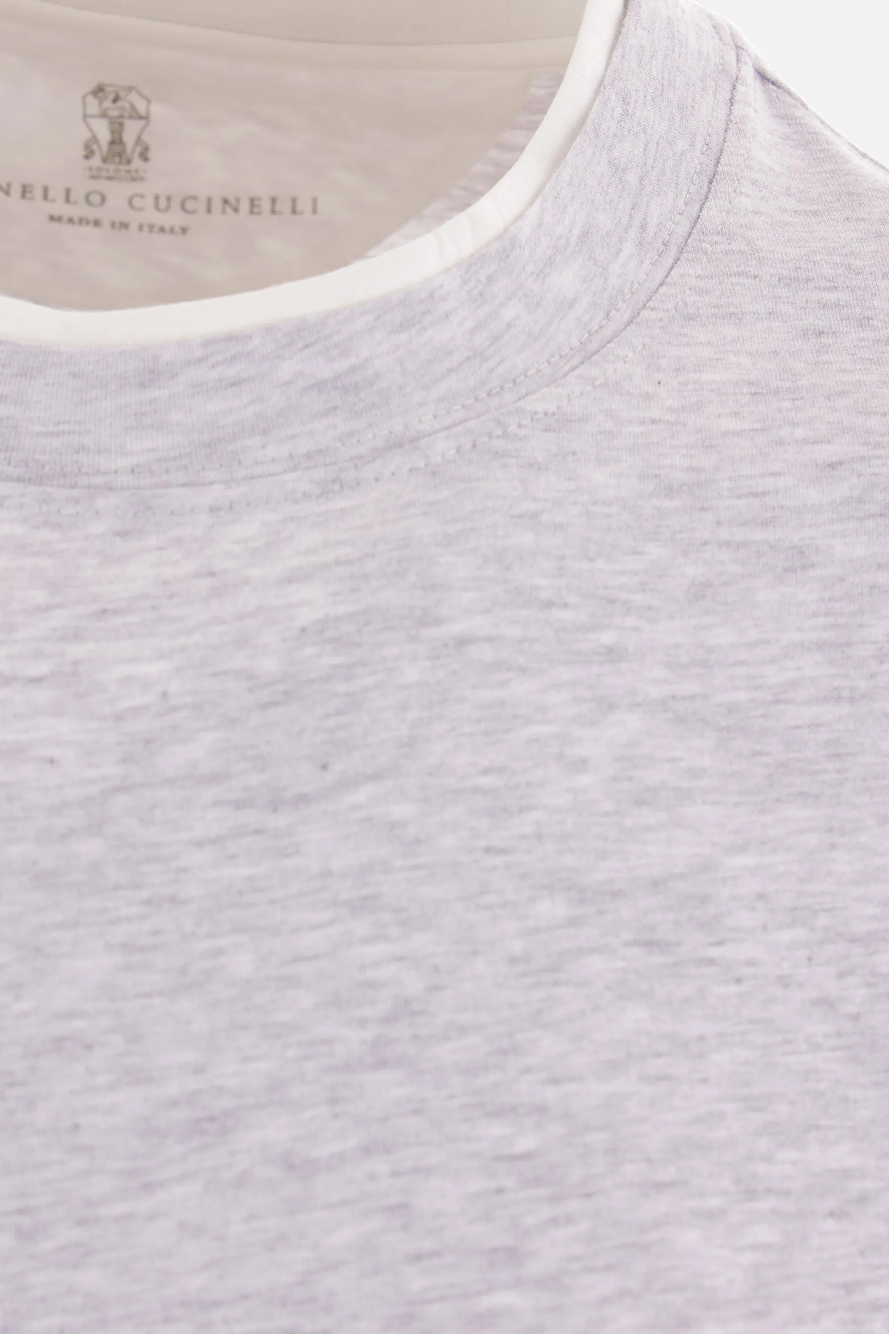 Double Layer Jersey Cotton T-shirt