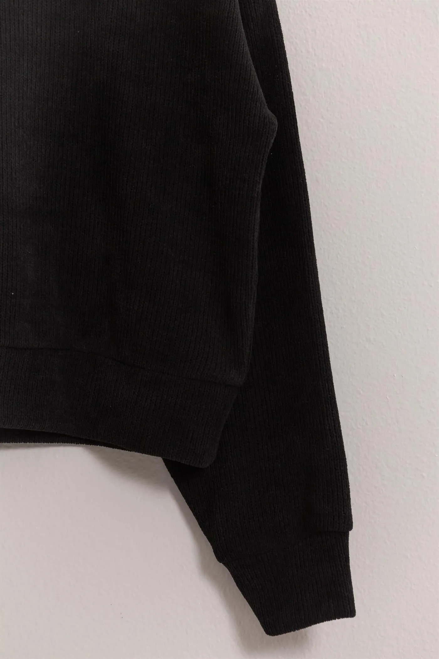DZ24E498-Crew Neck Soft Sweatshirt