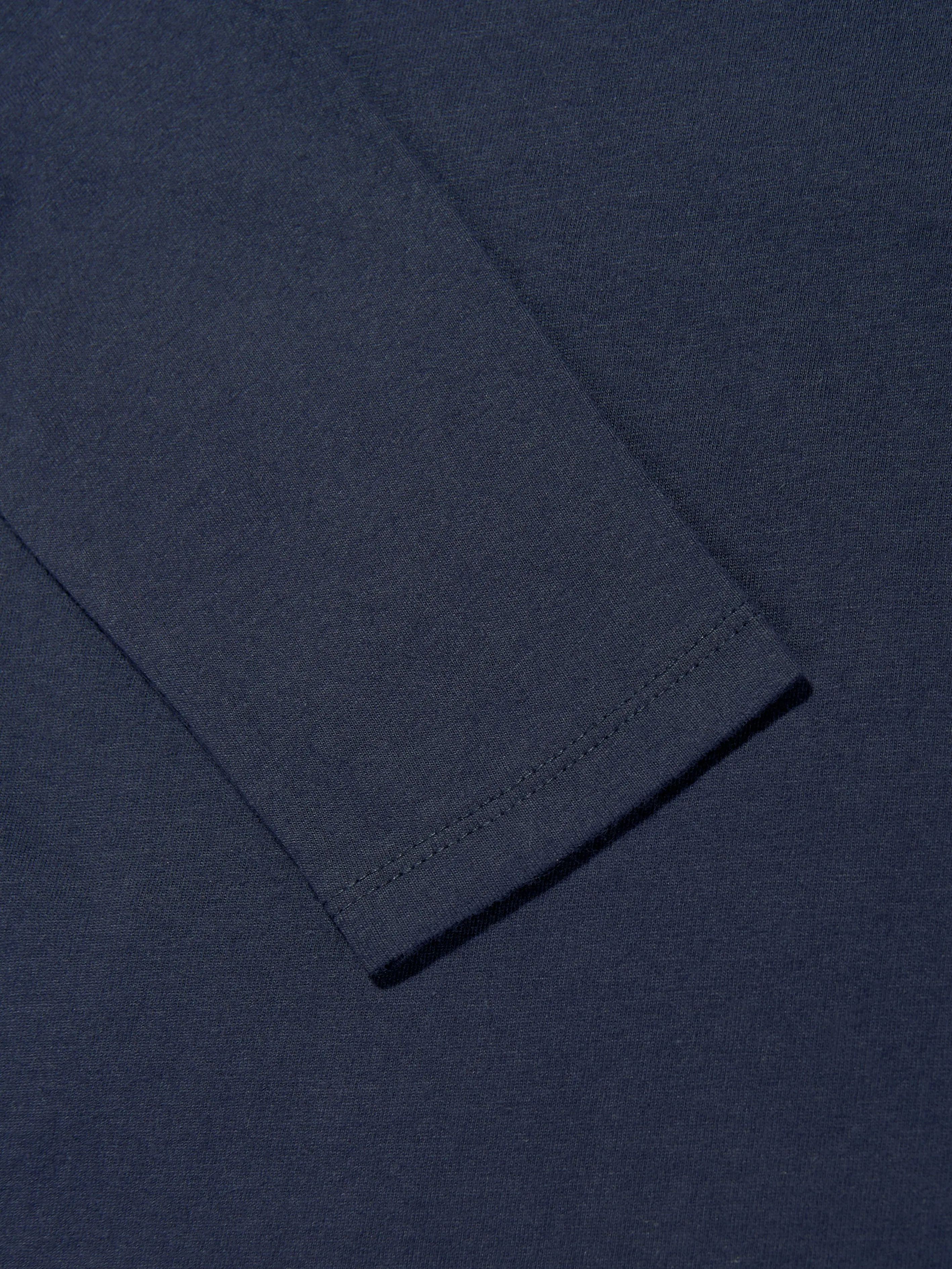 Eleventy Boys Long Sleeve T-Shirt in Navy