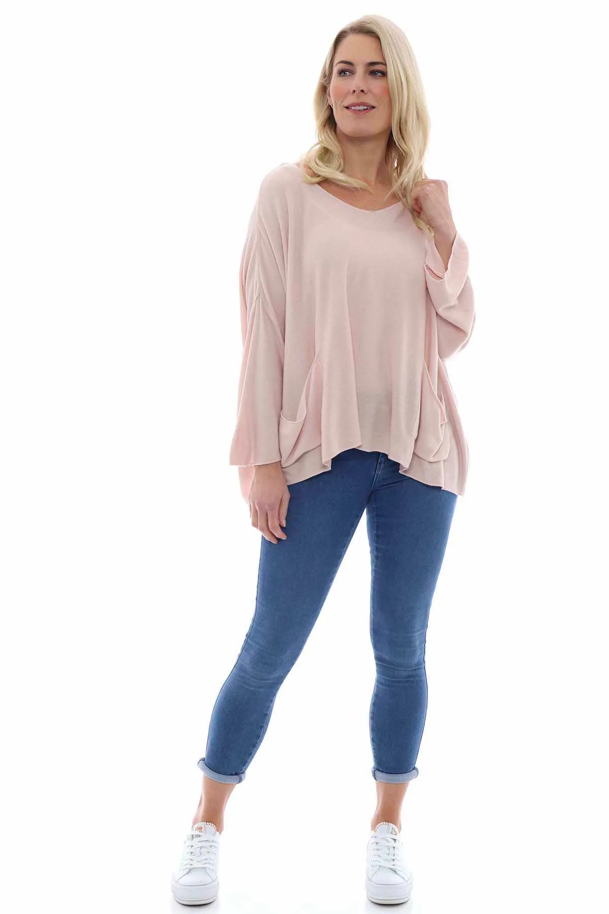 Grays Two Pocket Jumper Blush