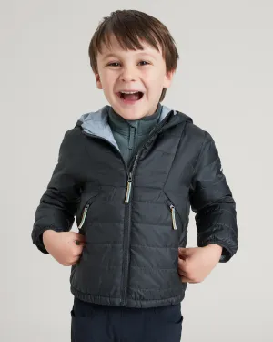 Heli R Kids' Unisex novaLOFT Hooded Jacket - Meteor