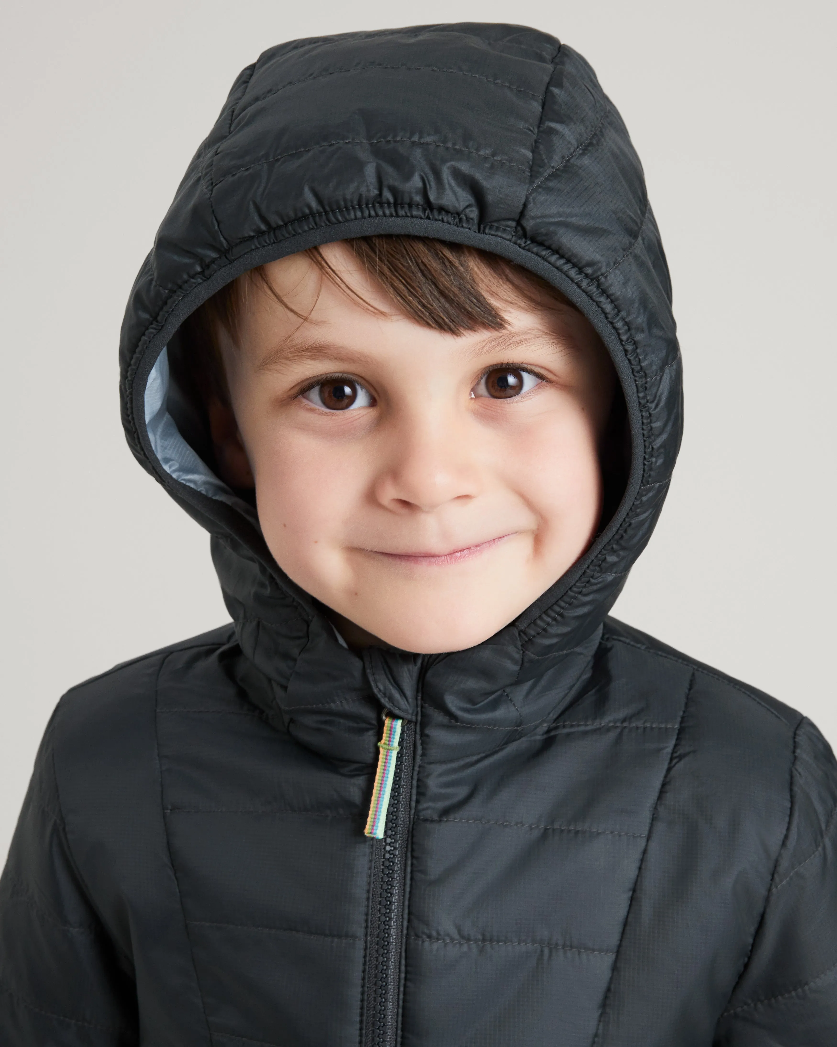 Heli R Kids' Unisex novaLOFT Hooded Jacket - Meteor