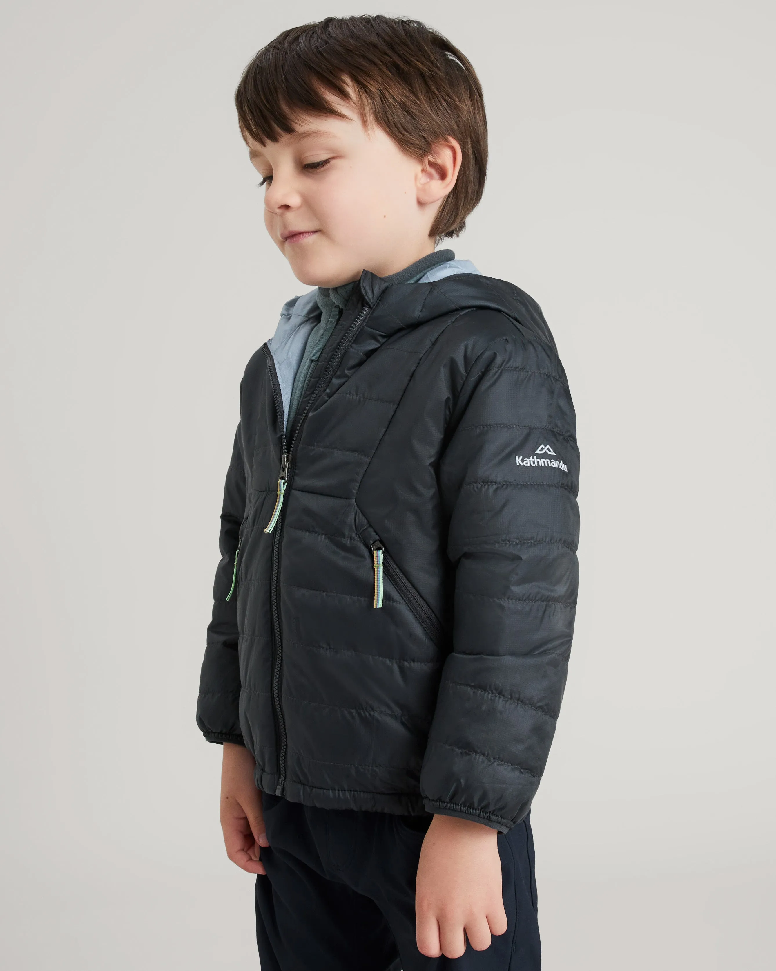 Heli R Kids' Unisex novaLOFT Hooded Jacket - Meteor