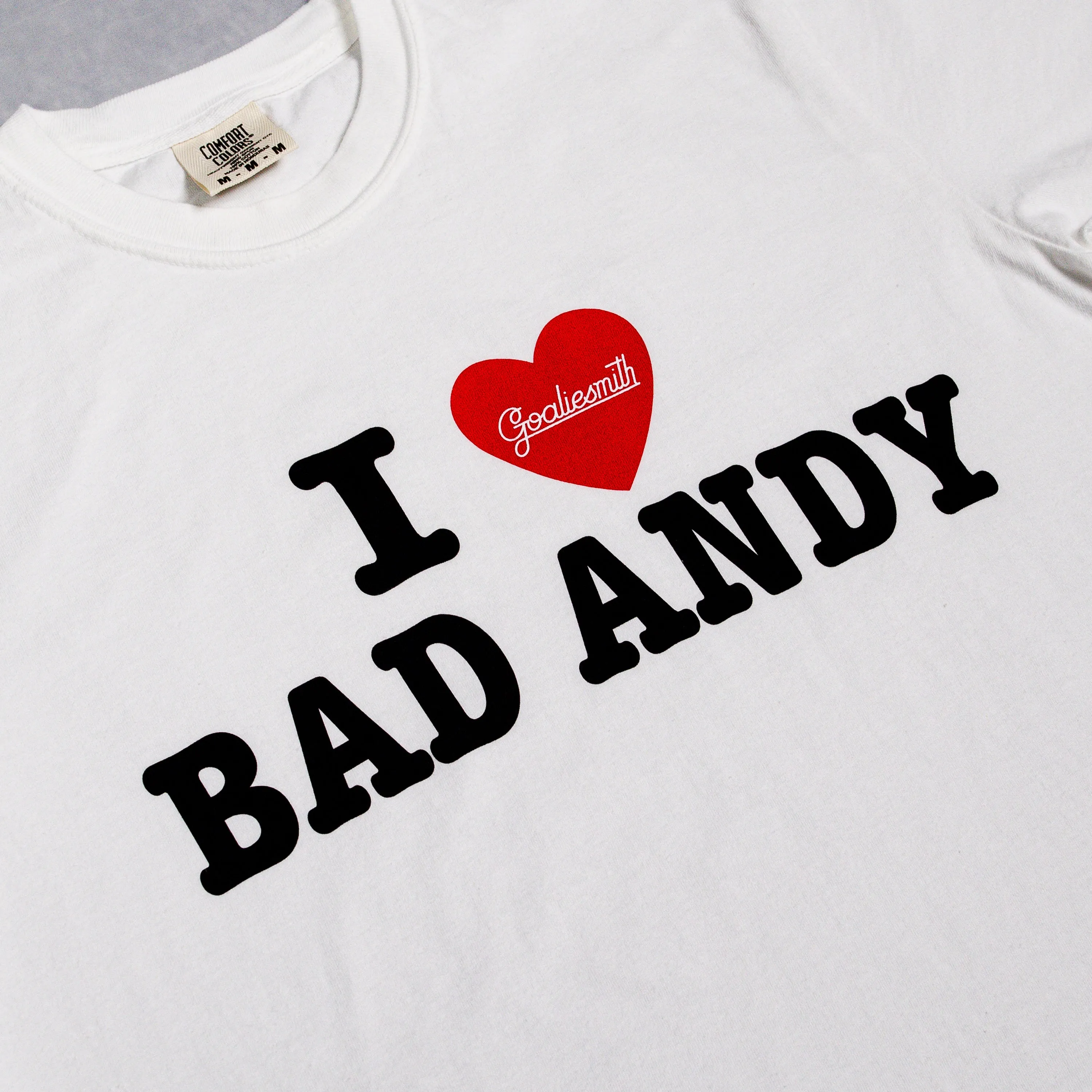 I LOVE BAD ANDY T-SHIRT