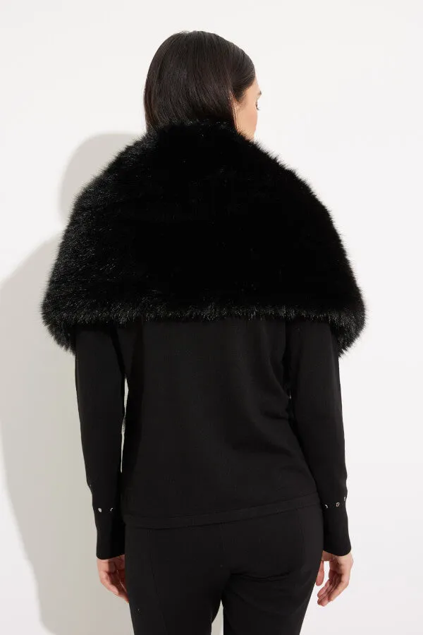 JOSEPH RIBKOFF TOPS IN BLACK