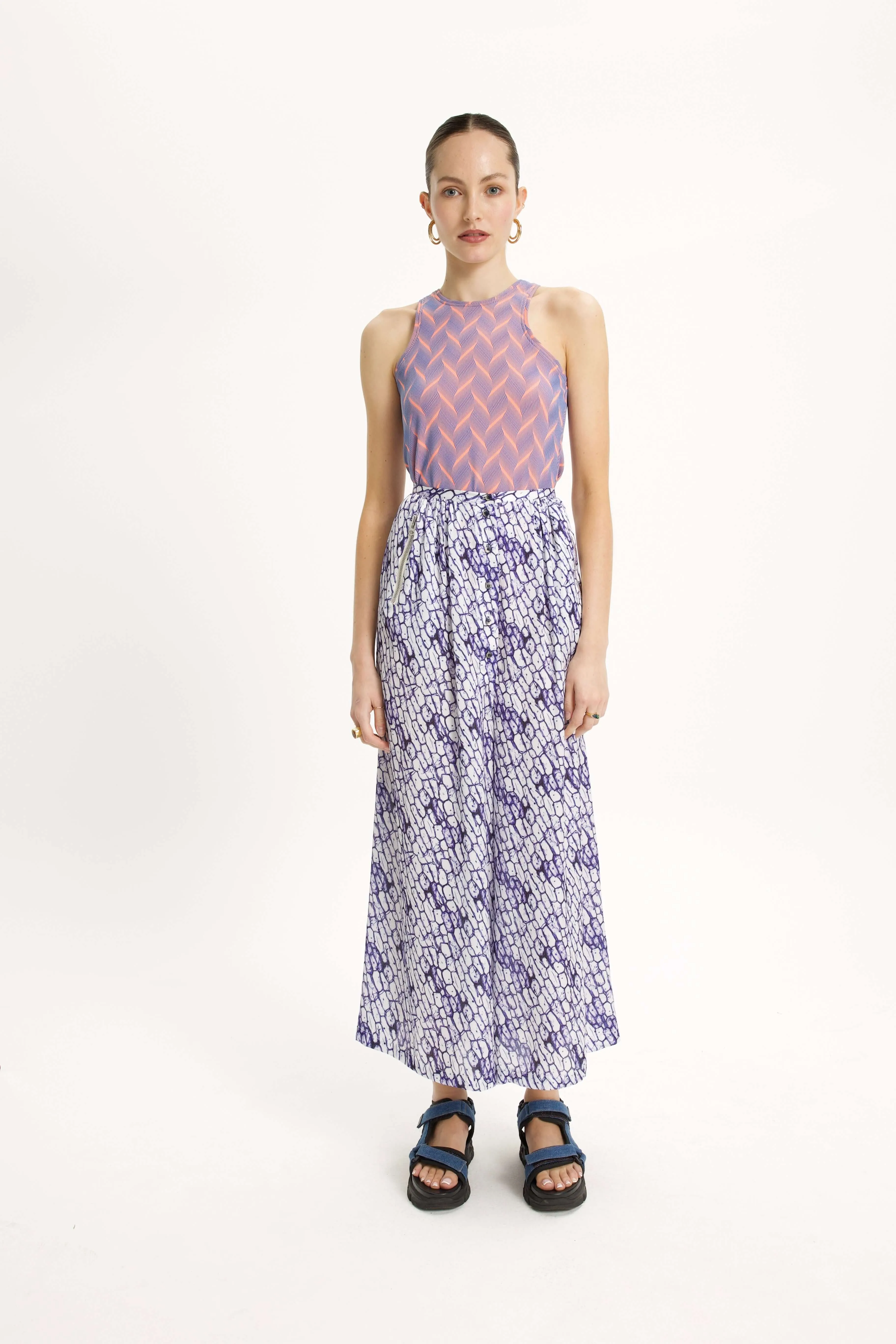 Kloss Top in Quartz Jersey