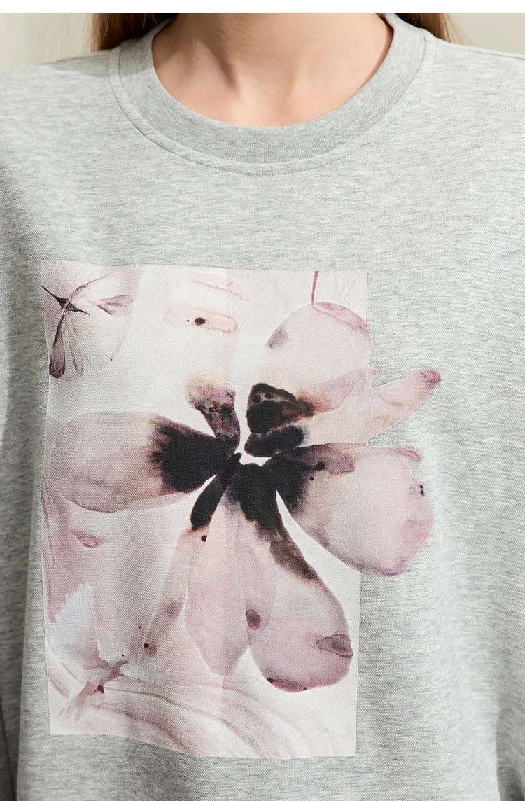 Loose Mid-length Women's Streetwear Tops