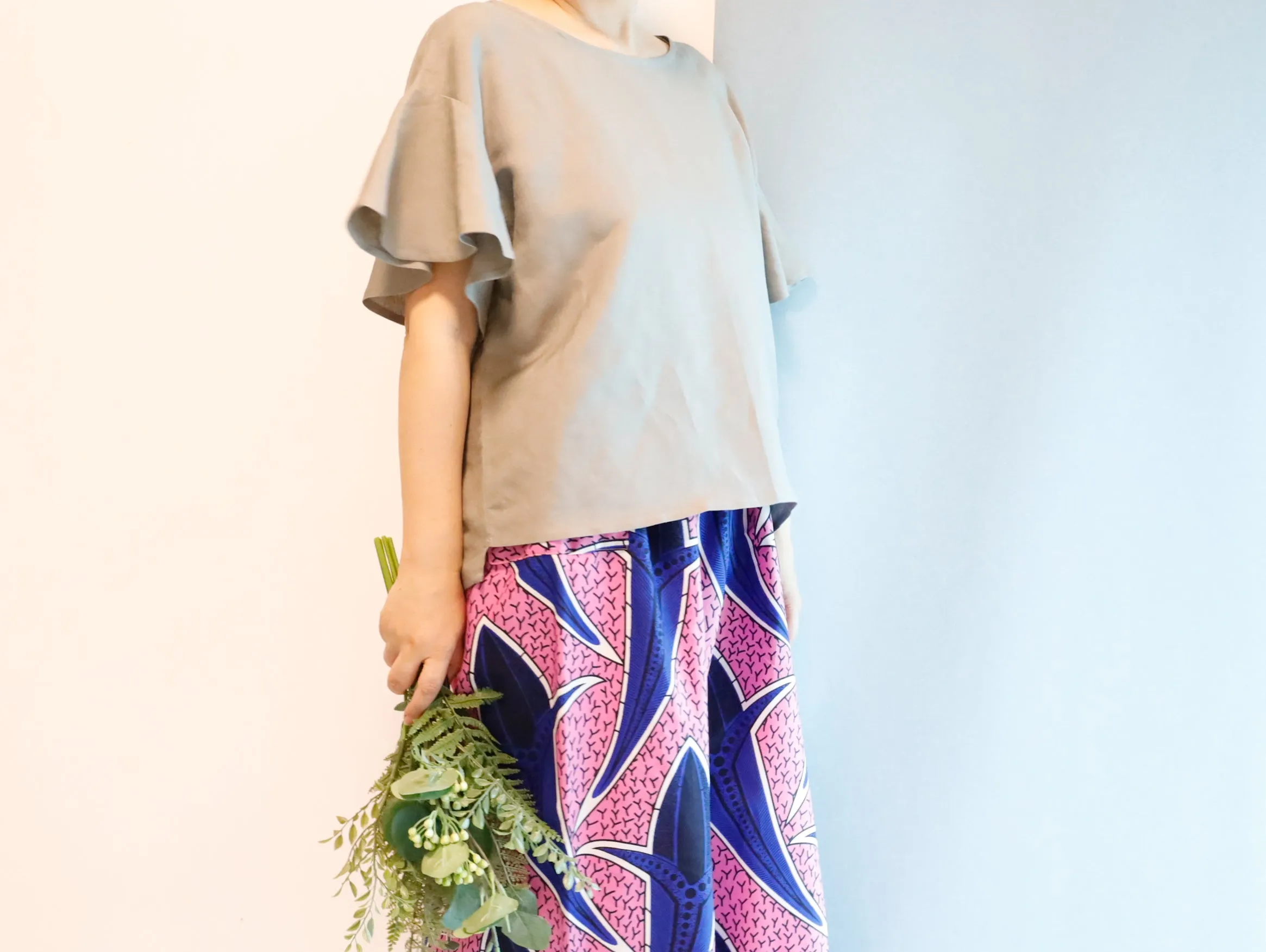 <T32LO> SOFT LINEN Top
