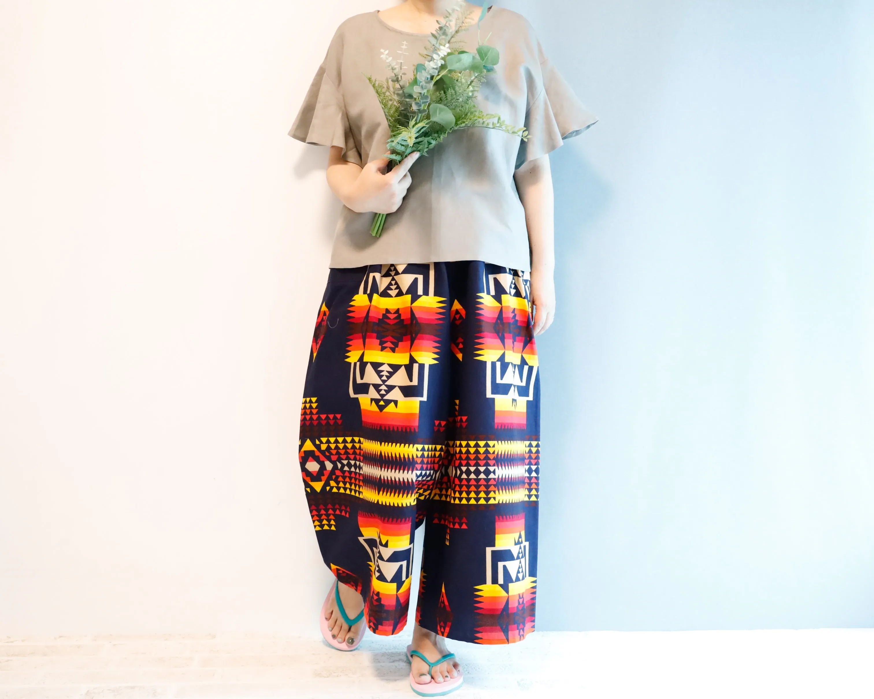 <T32LO> SOFT LINEN Top
