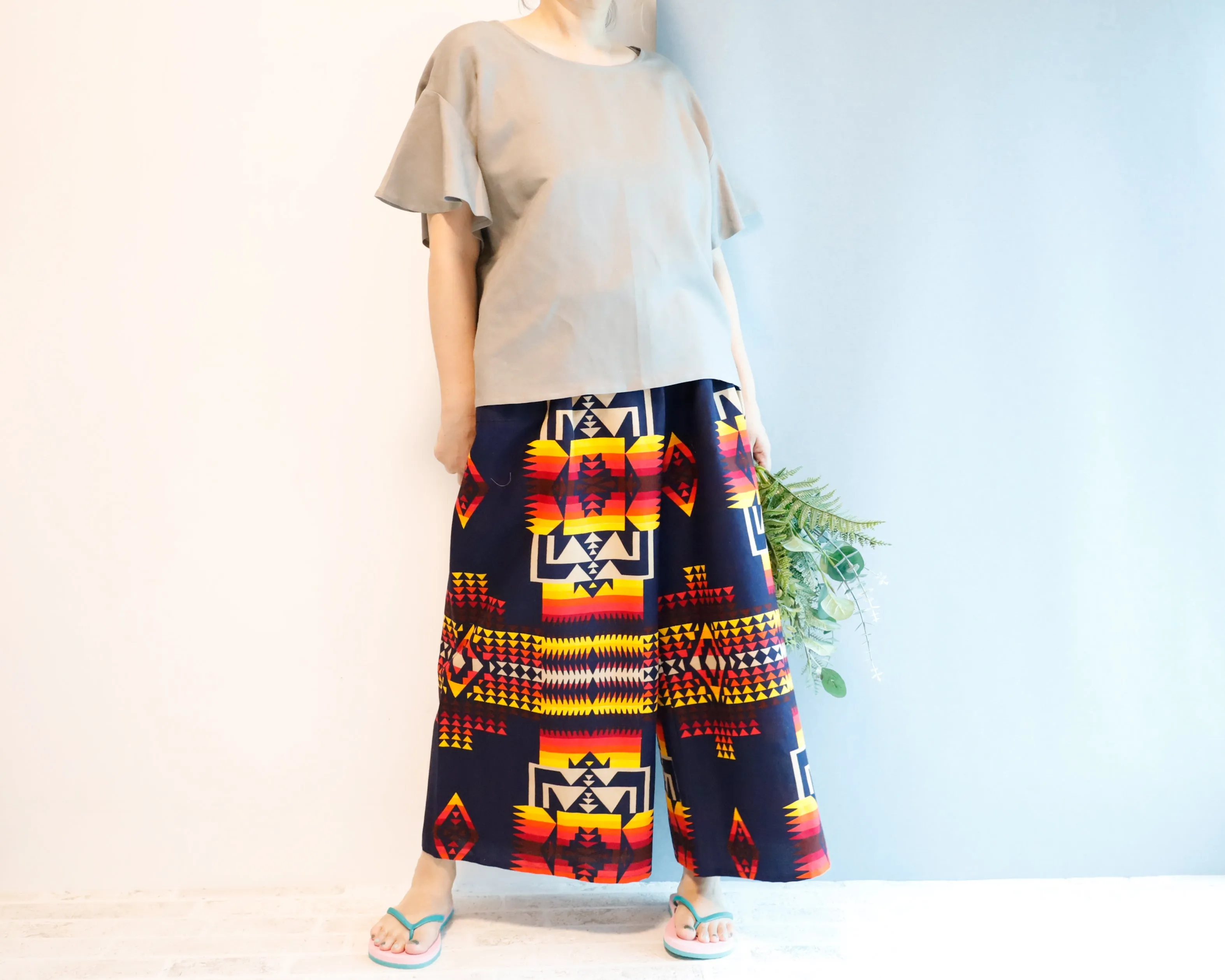 <T32LO> SOFT LINEN Top