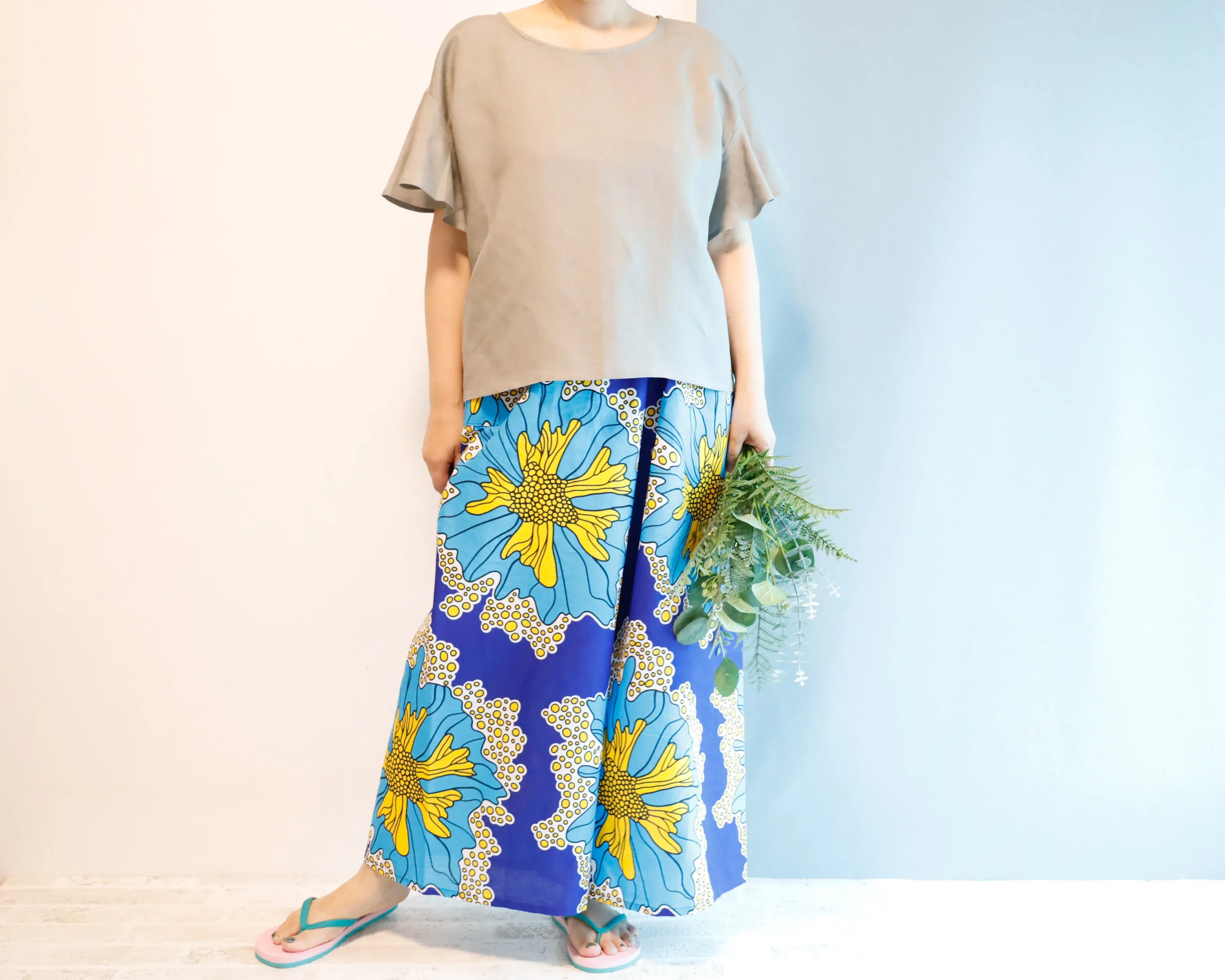 <T32LO> SOFT LINEN Top