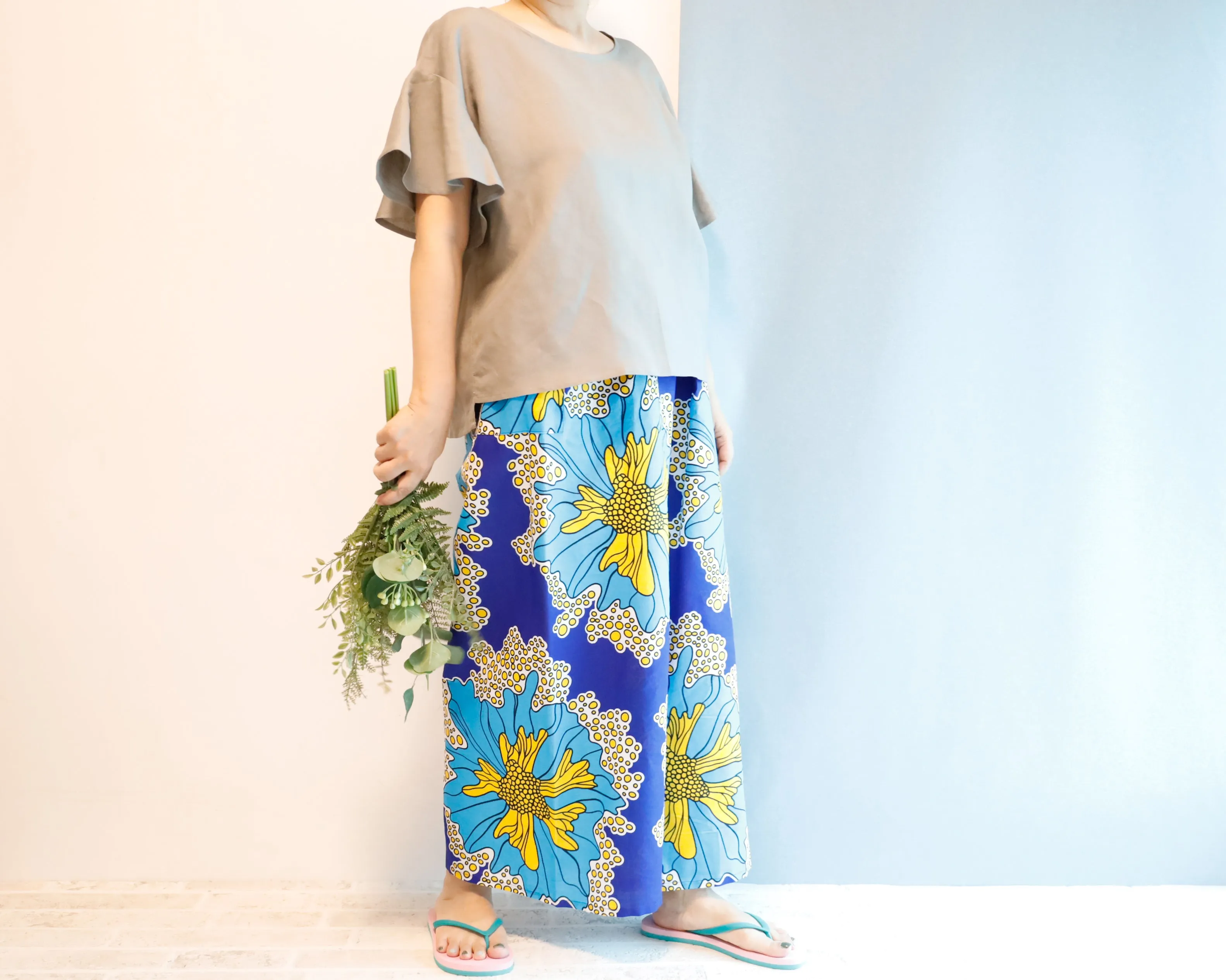 <T32LO> SOFT LINEN Top