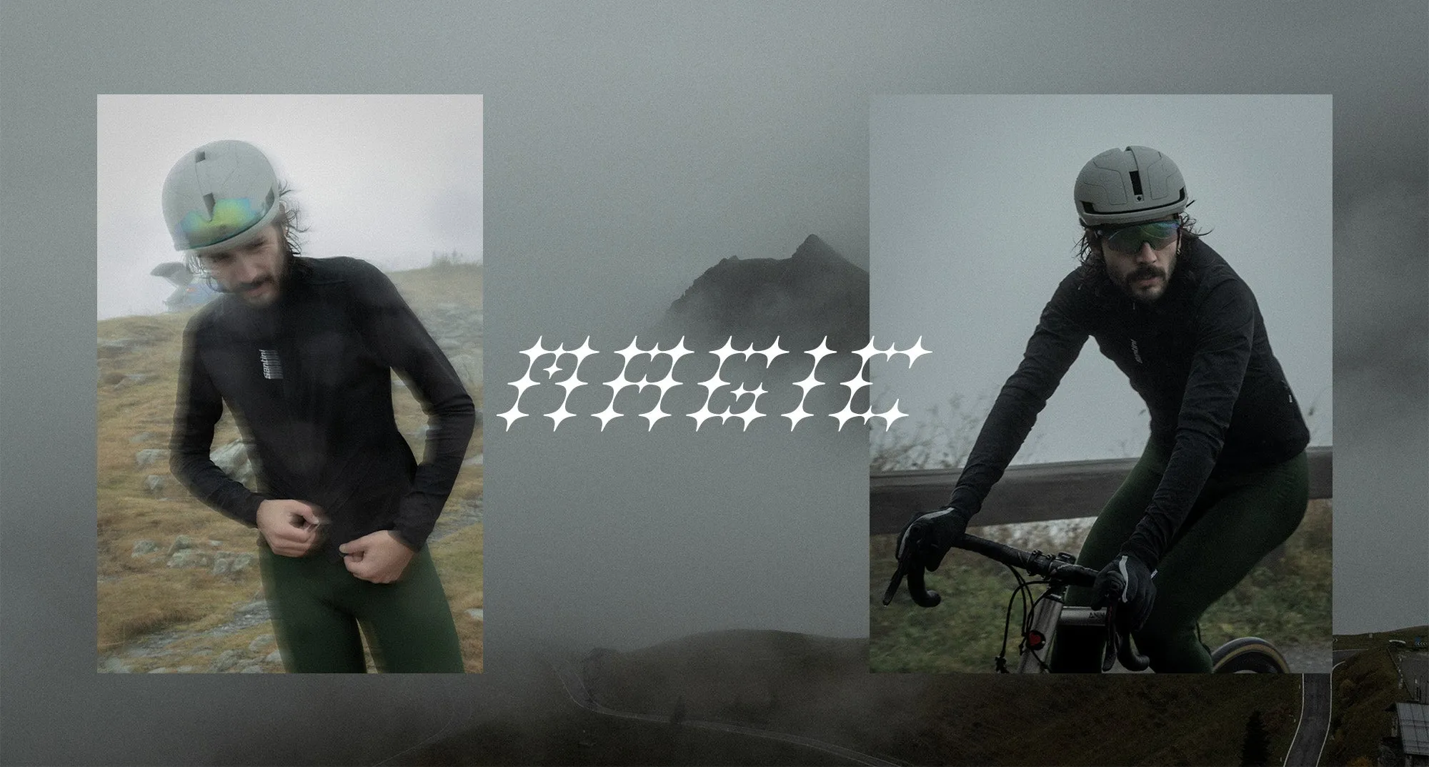 MAGIC - PACKABLE WATERPROOF JACKET  BLACK - by Santini