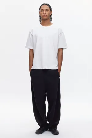 Men's Heavyweight Box Crew in White