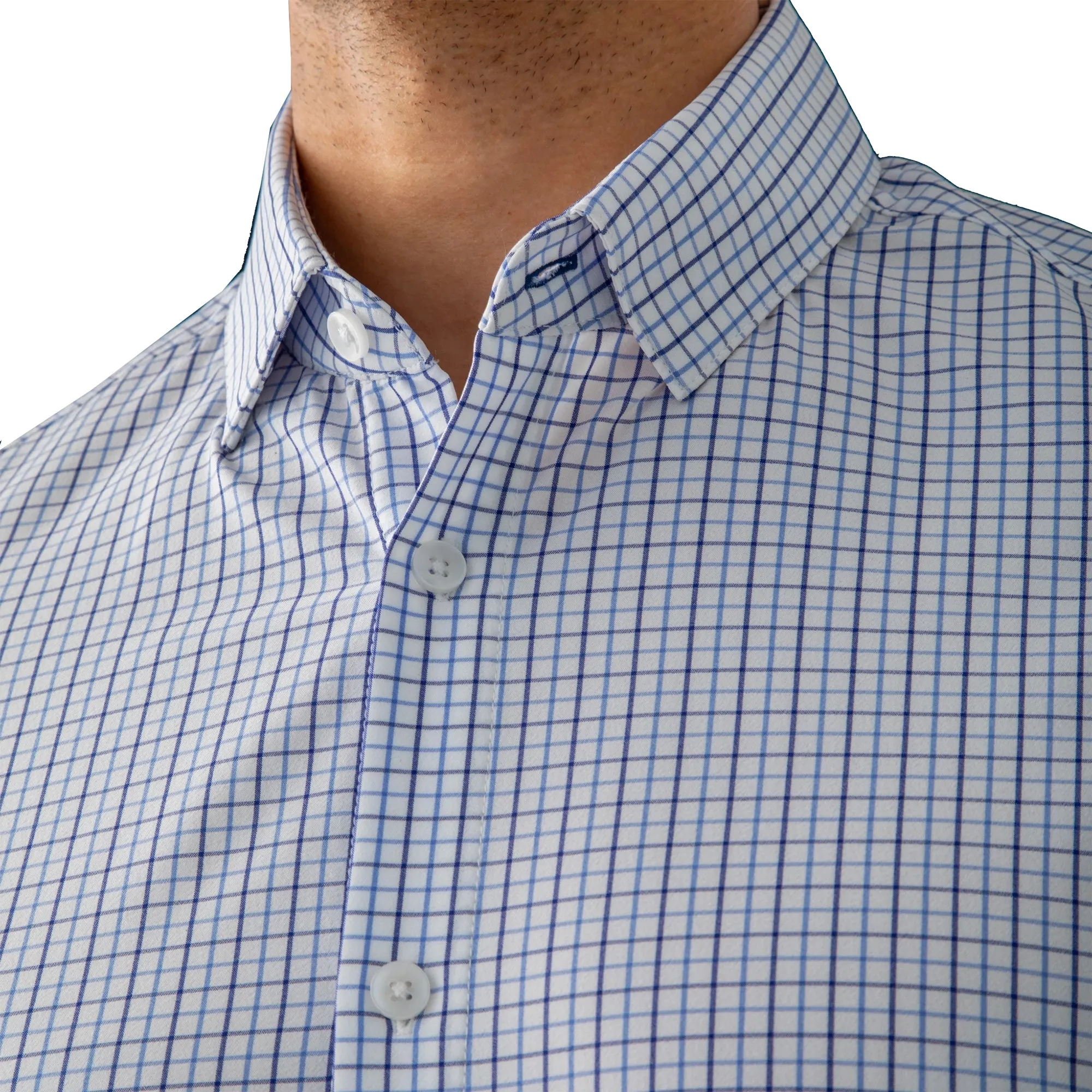 Mizzen   Main Leeward Bolling Trim Fit Long Sleeve Mens Dress Shirt