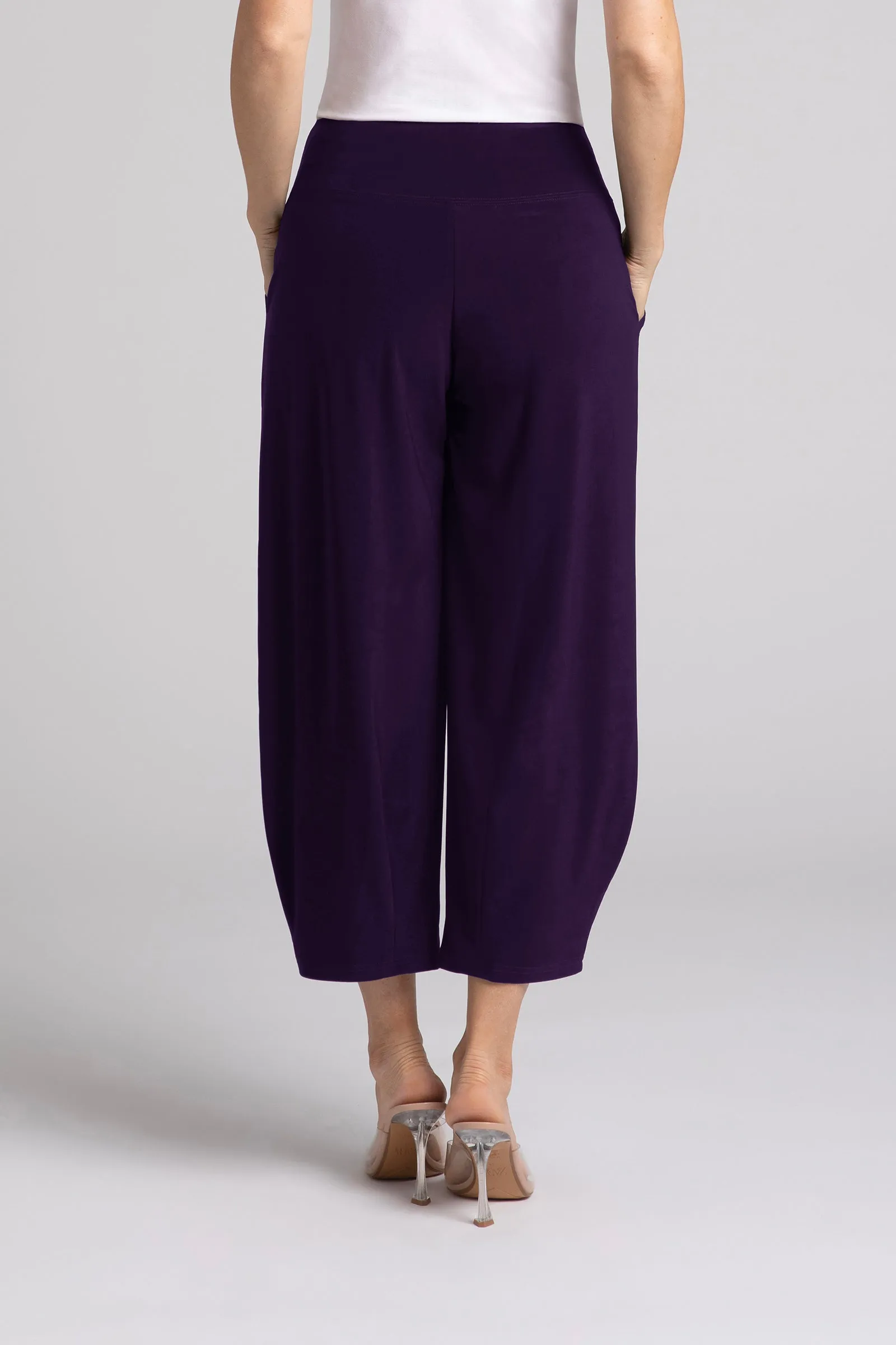 Narrow Lantern Pant | Blackberry