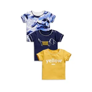 Next pack of 3 Boys Baby T-Shirts 3 pack
