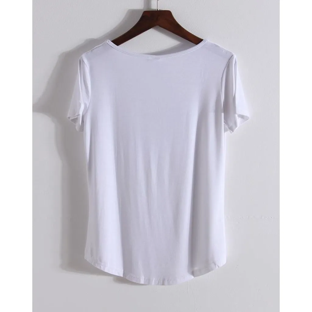 Premium Soft Basic Pocket T Shirt - 4 Colors