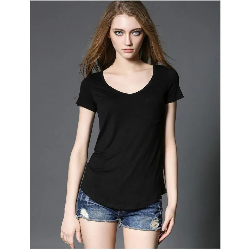 Premium Soft Basic Pocket T Shirt - 4 Colors