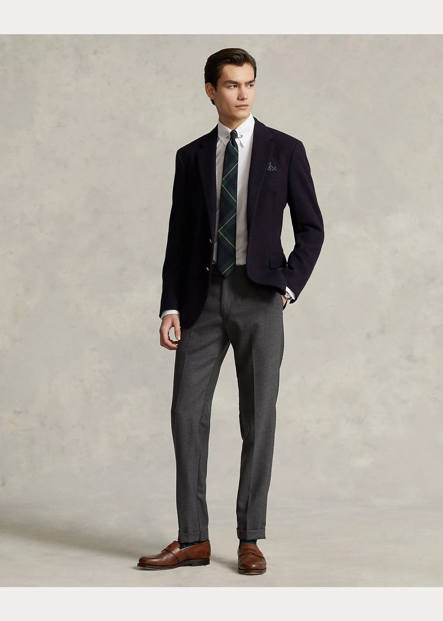 Ralph Lauren Custom Fit Oxford Shirt | White