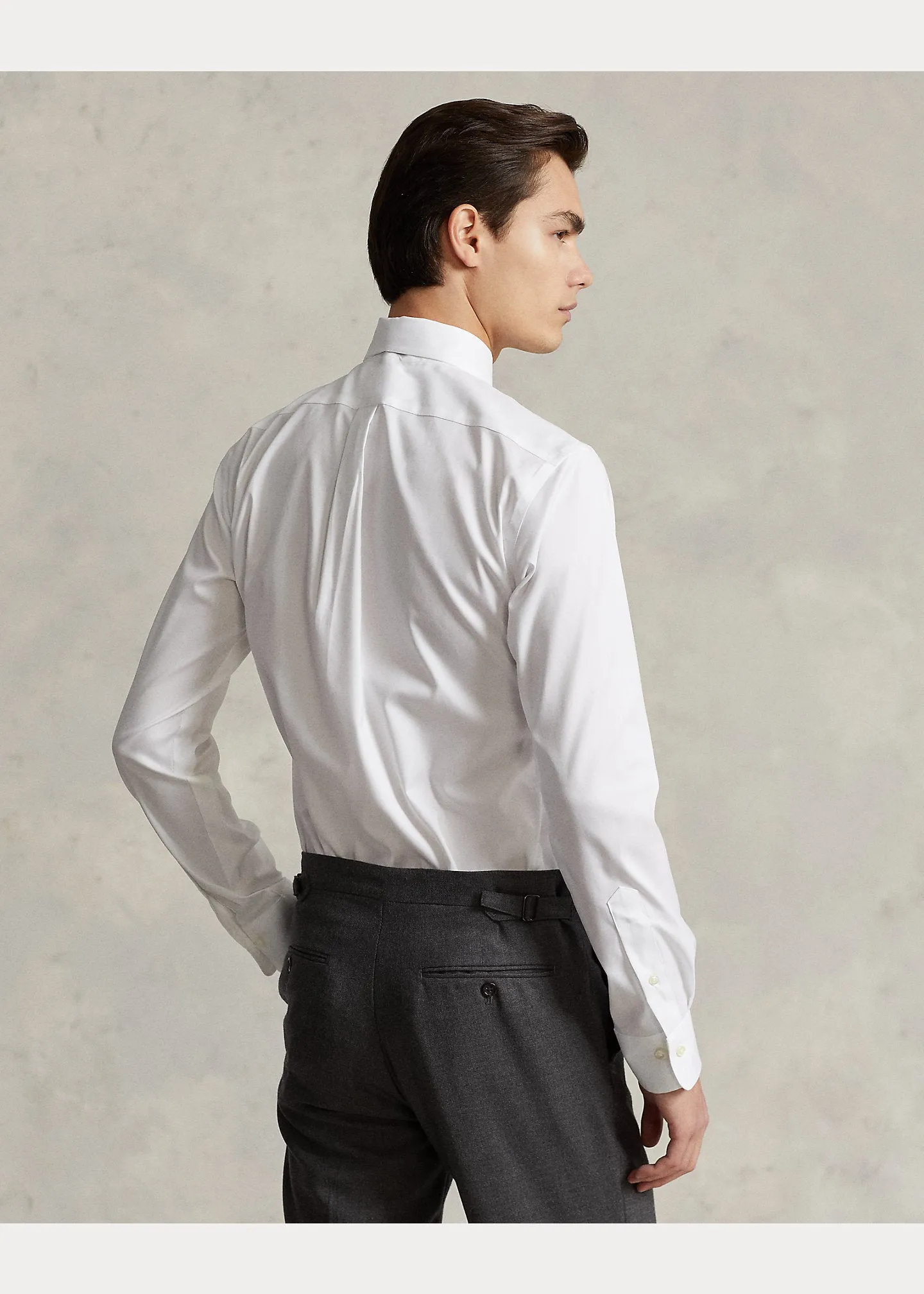 Ralph Lauren Custom Fit Oxford Shirt | White