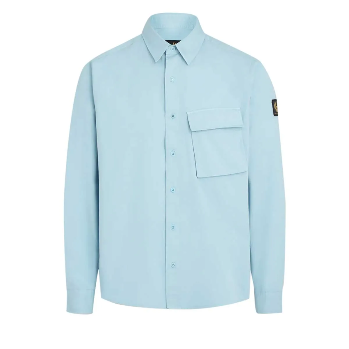 Scale Skyline Blue Long Sleeve Shirt