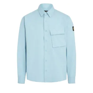 Scale Skyline Blue Long Sleeve Shirt